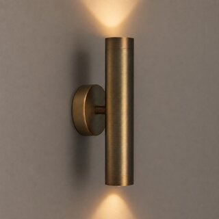 Wandlamp Perugia 2-lichts brons