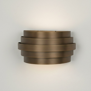 Wandlamp Scudo brons 25 cm