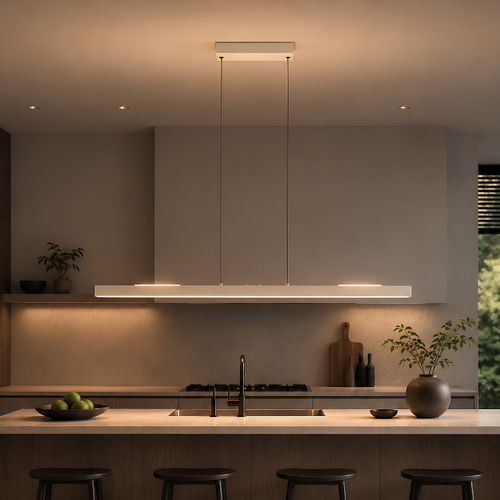 Moderne hanglamp Traiano 160 cm crème