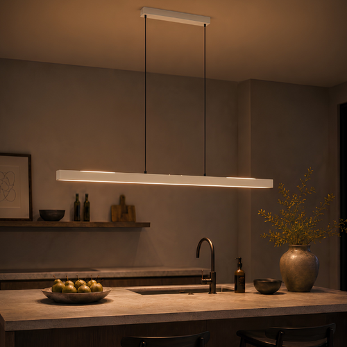 Moderne hanglamp Traiano 140 cm crème