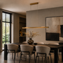 Moderne hanglamp Traiano 140 cm brons