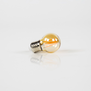 Lichtbron E27 LED 4W kogel 4,5 cm Filament Amber Dimbaar