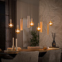 Hanglamp Brisa 9-lichts beige met kokers
