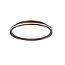 Moderne plafondlamp Twilight choco bruin dimbaar