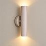 Moderne wandlamp Perugia 2-lichts zand