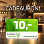 LampenShopOnline cadeaubon €10 voor verlichting en woonaccessoires