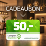 LampenShopOnline cadeaubon € 50,- voor lampen, meubelen en sfeer