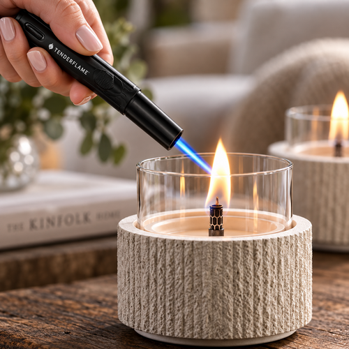 Tenderflame Pen Torch Lighter zwarte aansteker voor sfeerhaarden