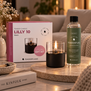 Tenderflame Lilly 10 Black sfeerhaard giftset met 0,5 liter Tenderfuel