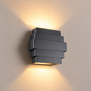 Moderne wandlamp Diego zwart met dim to warm verlichting