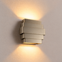 Hotel chique wandlamp Diego brons met dim to warm verlichting