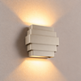 Hotel chique wandlamp Diego champagne met dim to warm verlichting