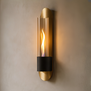 Gouden wandhaard Tenderflame Cycloflame Wall met draaiende vlam