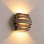 Hotel chique wandlamp Diego choco met dim to warm verlichting