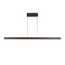 Hanglamp Traiano 160 cm bruin langwerpig