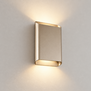 Moderne wandlamp Alex 1-lichts champagne met dim to warm verlichting