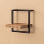 Landelijke wandplank Orlando 30 cm acaciahout