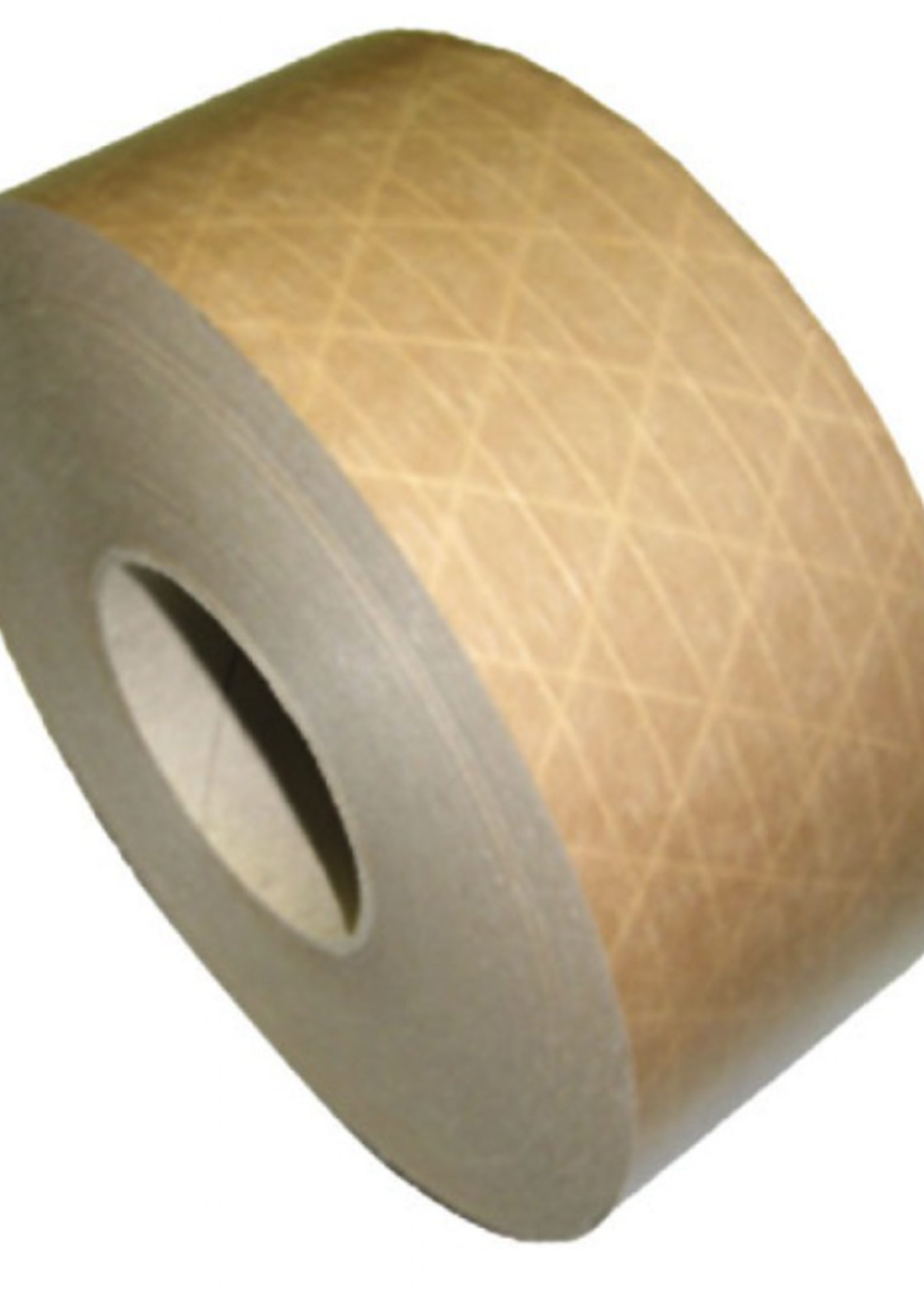 70 mm x 150mtr kruislings versterkt Papieren Plakband (12 stuks)