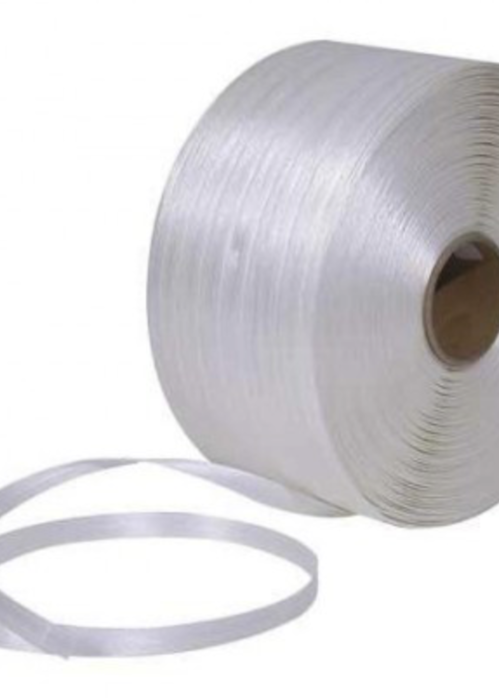 Omsnoeringsband Textiel 13 mm x 1100 mtr gevlochten( 2 stuks)