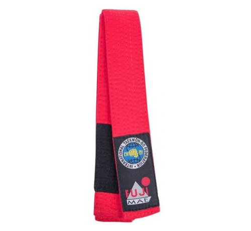 Fuji Mae Junior ITF Taekwon-Do band met slip 180 Cm