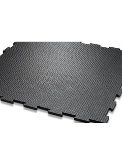 E- Rubber Puzzelmatten zwart