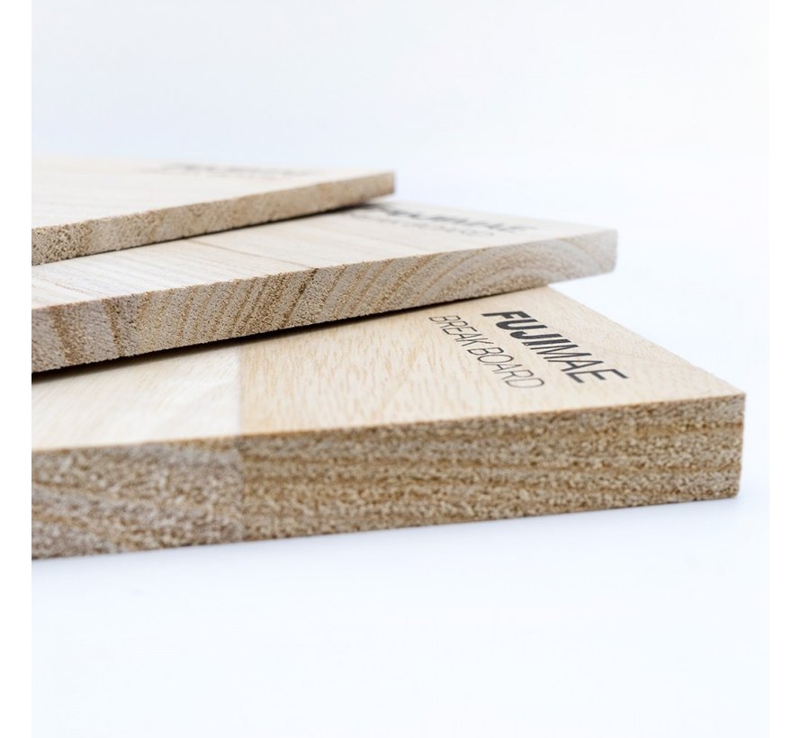 Breekplanken hout L30xB23cm (9,12,18 mm dik)