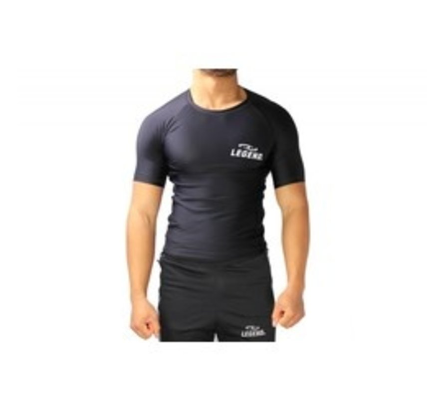 mma rashguard zwart XXXS - OP=OP