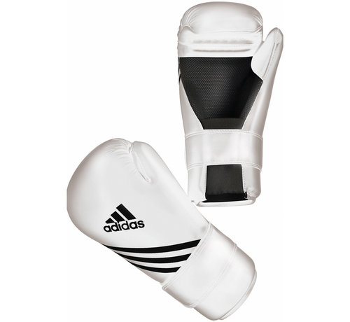 Adidas Semi Contact Handschoenen Wit