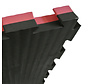 Puzzelmat 100 x 100 x 4 cm Zwart/Rood - Gratis verzonden