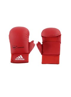 Adidas WKF Karatehandschoen Met Duim Rood