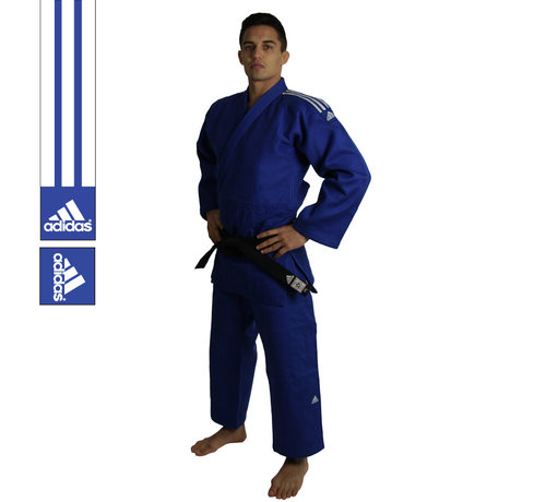 Adidas Judopak Champion II IJF Approved Blauw