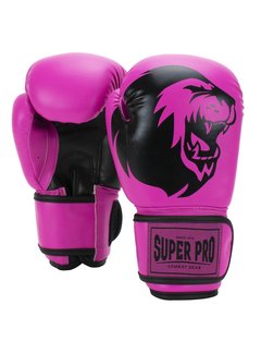 Super Pro Combat Gear Talent (kick)bokshandschoenen Roze/Zwart