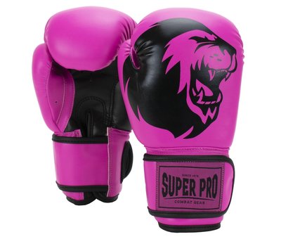 Super Pro Super Pro Combat Gear Talent, Roze,Zwart 6 oz- OP=OP