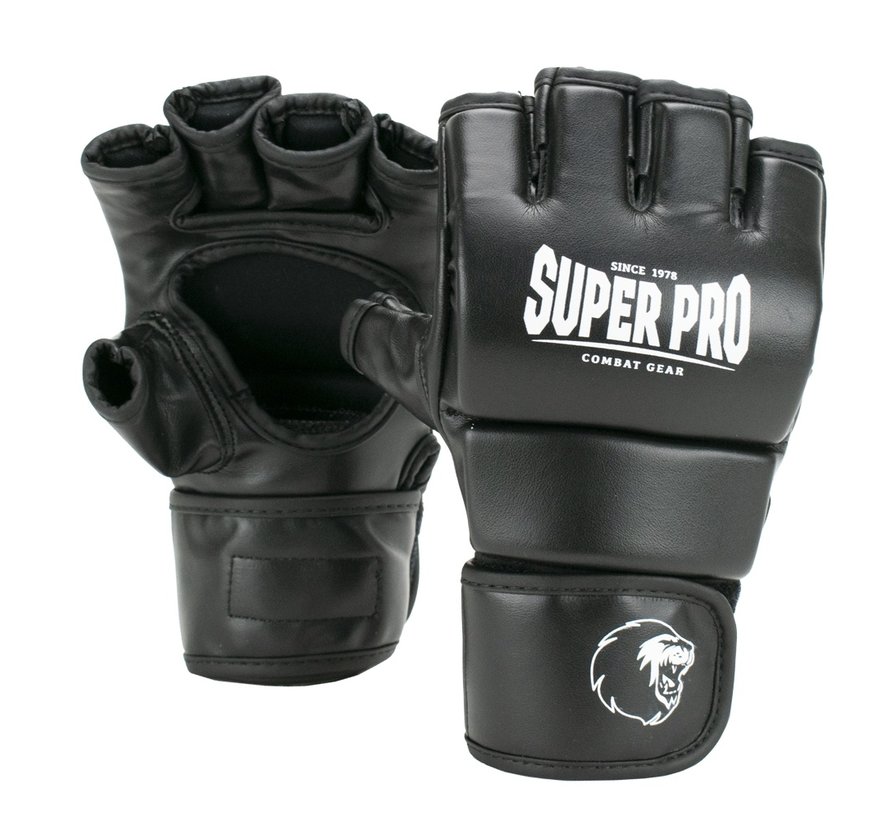 Combat Gear Brawler MMA Handschoenen Zwart/Wit