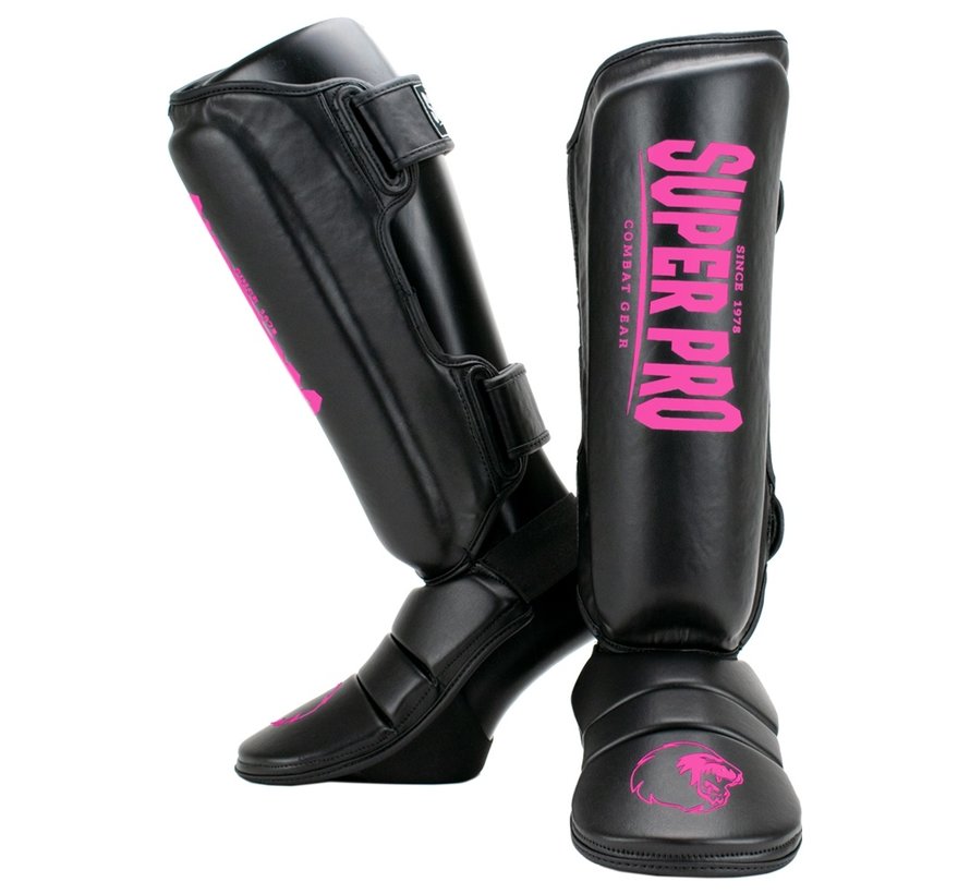 Combat Gear Scheenbeschermer Protector Zwart/Roze