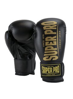 Super Pro Combat Gear Champ SE (kick)bokshandschoenen Zwart/Goud