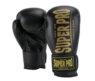 Super Pro Combat Gear Champ SE (kick)bokshandschoenen Zwart/Goud