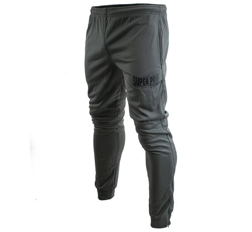 Super Pro Trainings Broek Grijs/Zwart