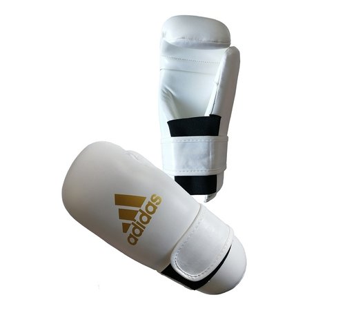 Adidas Semi Contact Handschoenen Wit/goud