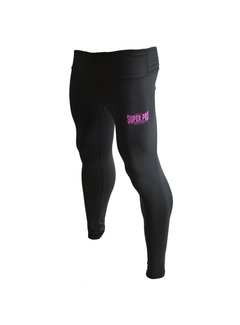 Super Pro Legging Women Lion/Super Pro Logo Zwart/Roze
