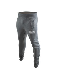 Super Pro Jogging broek grijs/Wit