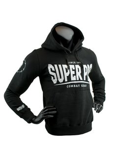 Super Pro Hoody S.P. Logo Zwart/Wit