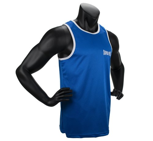 Super Pro Combat Gear Club bokshemd Blauw/Wit