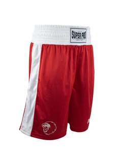 Super Pro Combat Gear Club Boksshort Rood/Wit