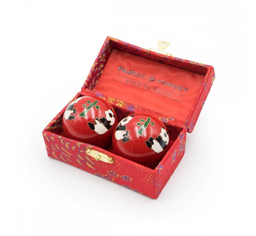 Chinese Cloisonne Baoding Balls