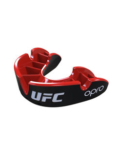 Opro OPRO x UFC Gebitsbeschermer Silver Zwart/Rood