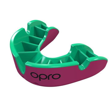 Opro Gebitsbeschermer Self-Fit zilver Roze/Groen