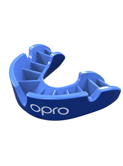 Opro Gebitsbeschermer Self-Fit zilver Blauw/Blauw