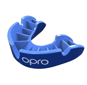 Opro Gebitsbeschermer Self-Fit zilver Blauw/Blauw