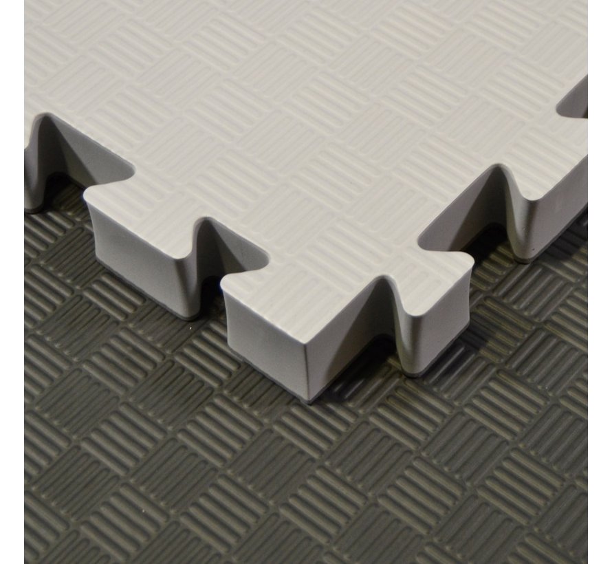 4 Cm Puzzelmatten zwart grijs